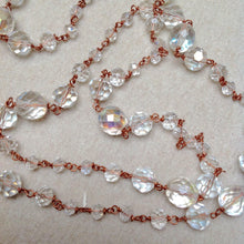 Carica l'immagine nel visualizzatore di Gallery, Collana in Cristallo Bianco
