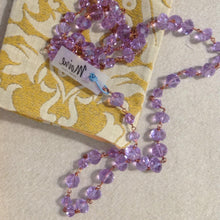 Carica l'immagine nel visualizzatore di Gallery, Collana in Cristallo Lilla