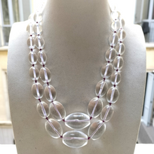 Carica l'immagine nel visualizzatore di Gallery, Collana di Cristallo Trasparente